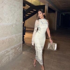 Elegant Printed Tulle Dress (special edition)